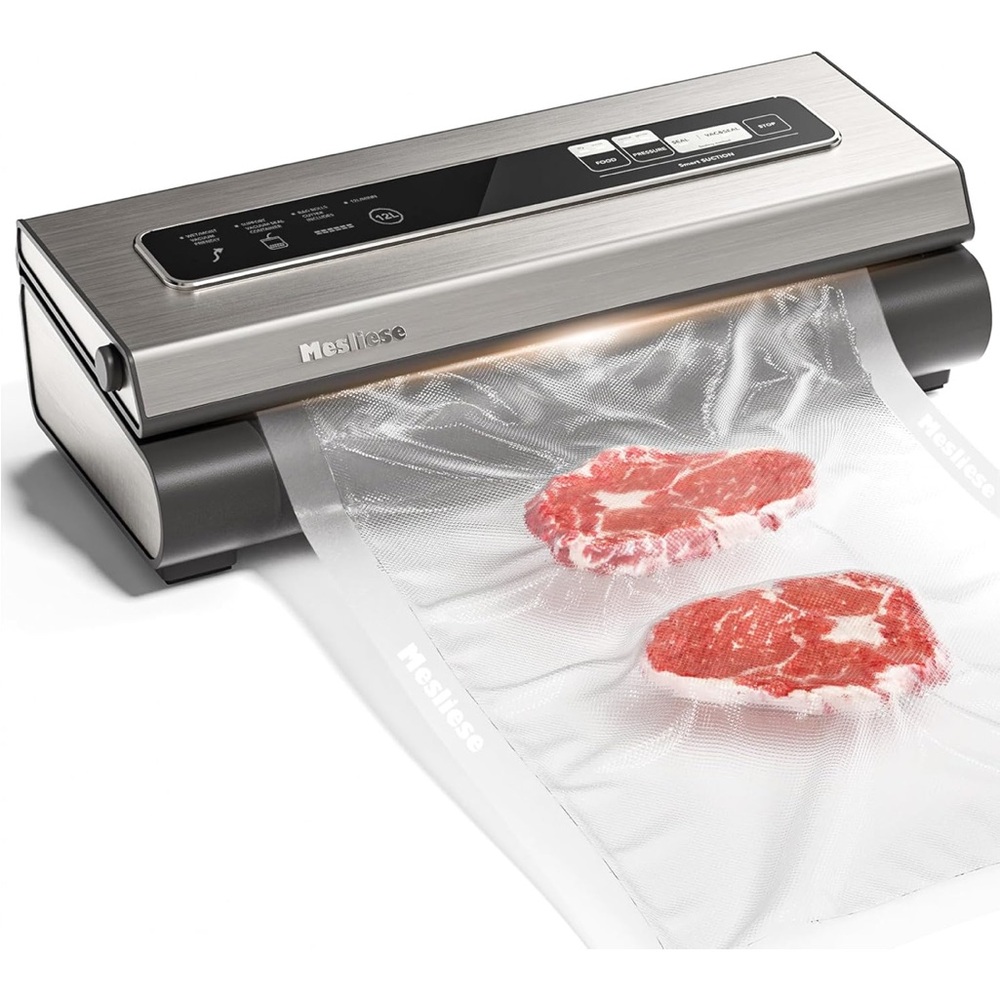 Silver Vacuum Sealer Machine